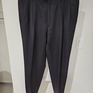 Italian Pazoni Black Dress Pants 40 x 31